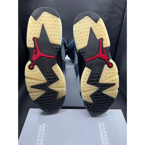 Jordan 6 Retro Denim Sneakers - Size 9.5M - Picture 9 of 10